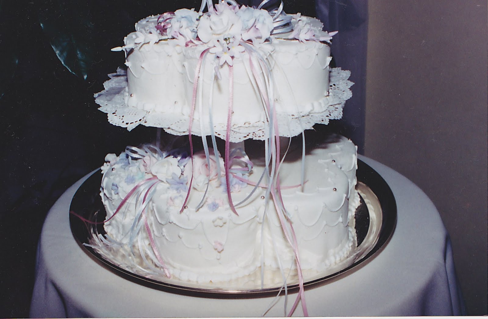 45th Wedding Anniversary Cake