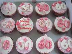 60th Birthday Cupcakes Designs