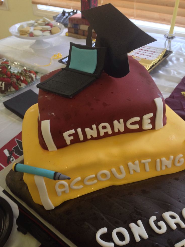 Accountant Graduation Cake Ideas