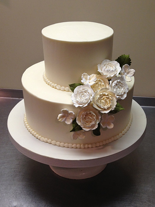 All Buttercream Wedding Cake