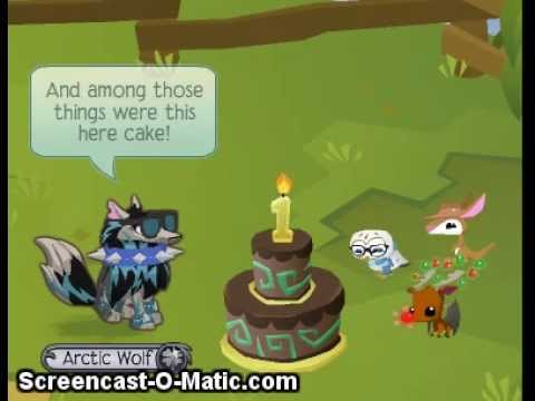 Animal Jam 1st Birthday Cake