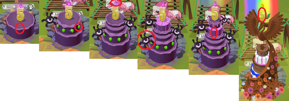 Animal Jam Birthday Cake 5th