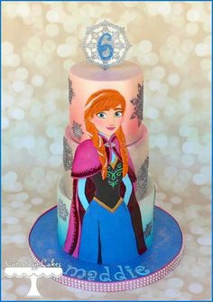 Anna Frozen Cake