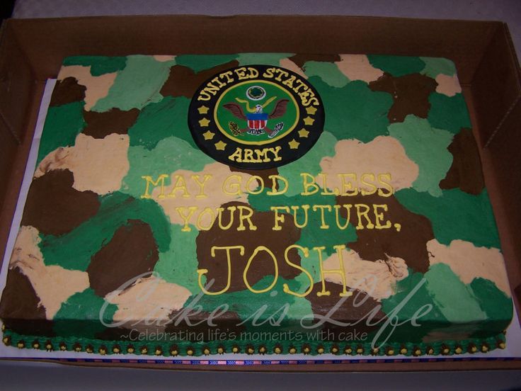 12 Photos of Army Birthday Cakes For Adults