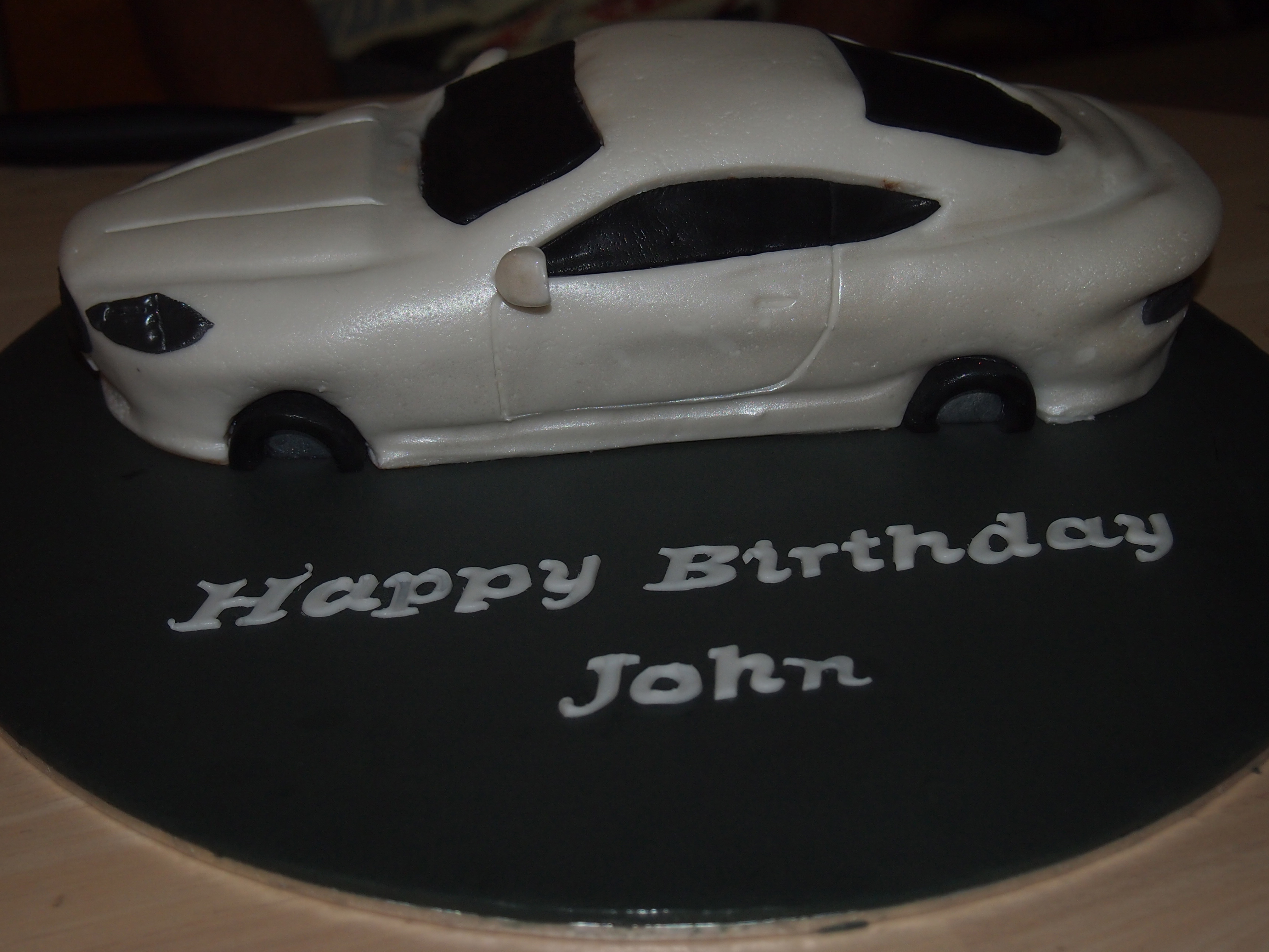 Aston Martin Birthday Cake