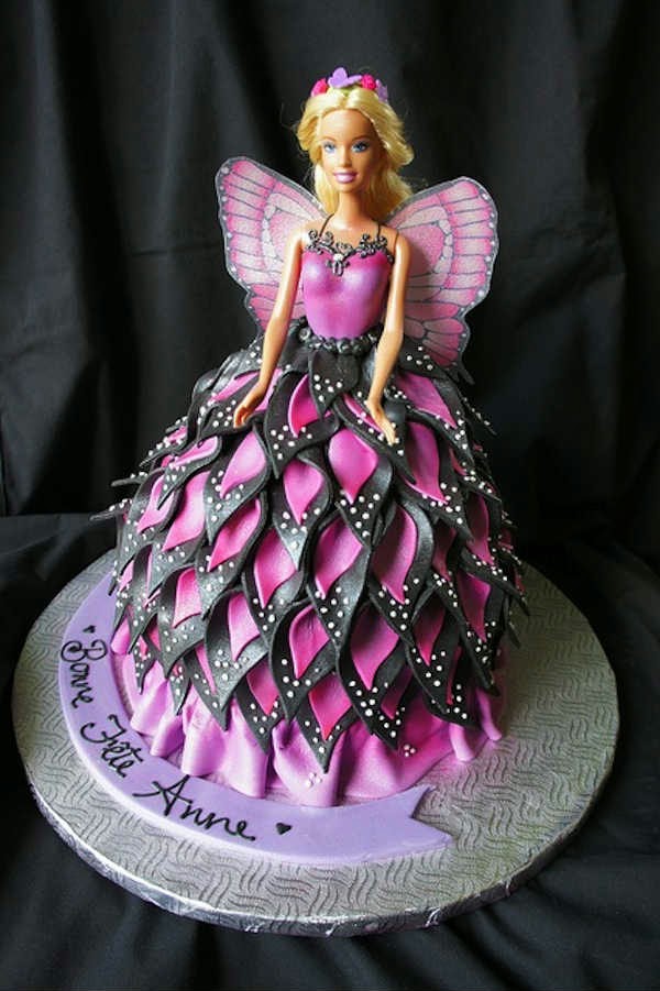 Barbie Birthday Cake