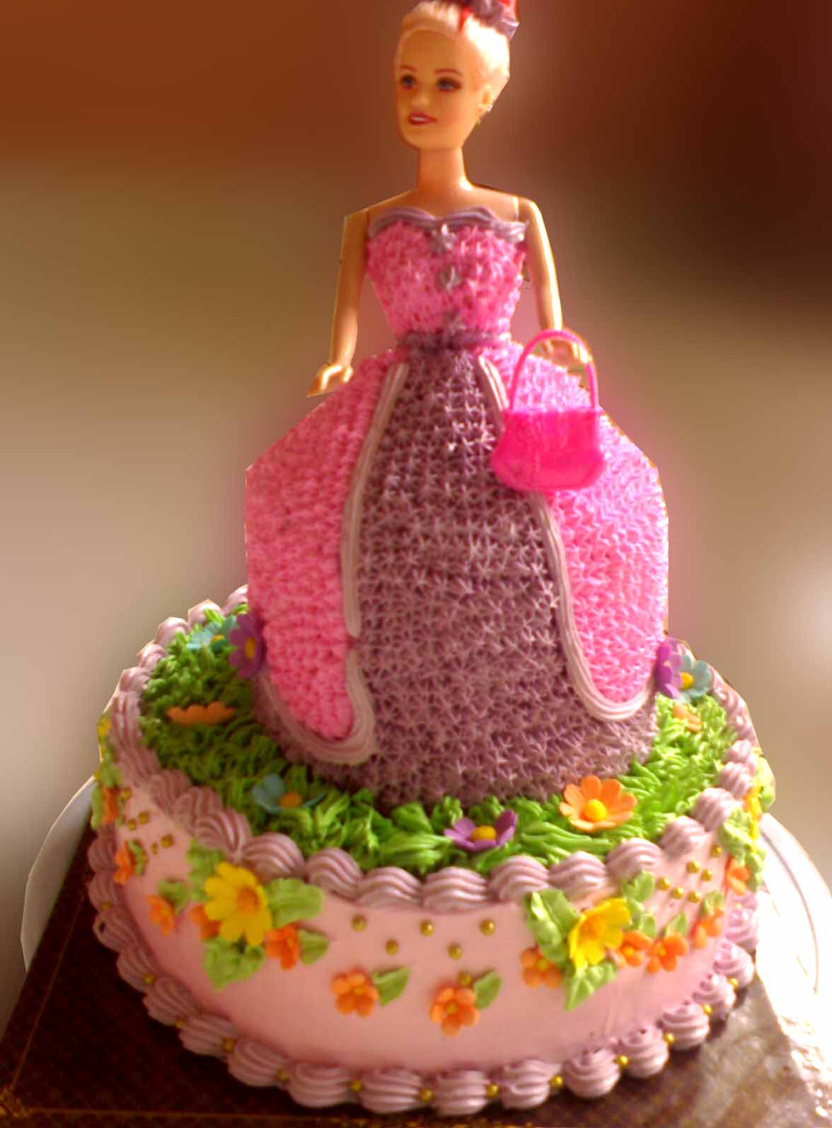 Barbie Birthday Cake