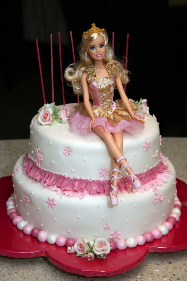 Barbie Birthday Cake