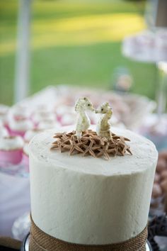 Beach Wedding Cake