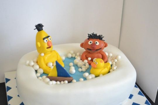 Bert and Ernie Cake