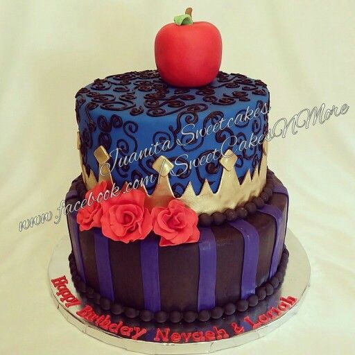 Birthday Cake Disney Descendants