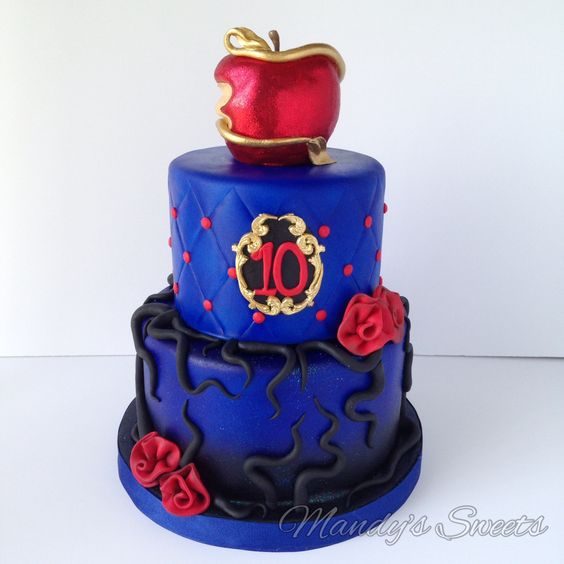 Birthday Cake Disney Descendants