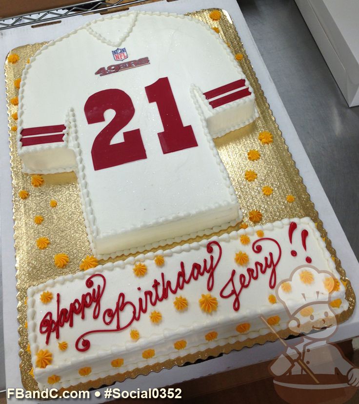 9 Photos of Sport Jersey Birthday Cakes