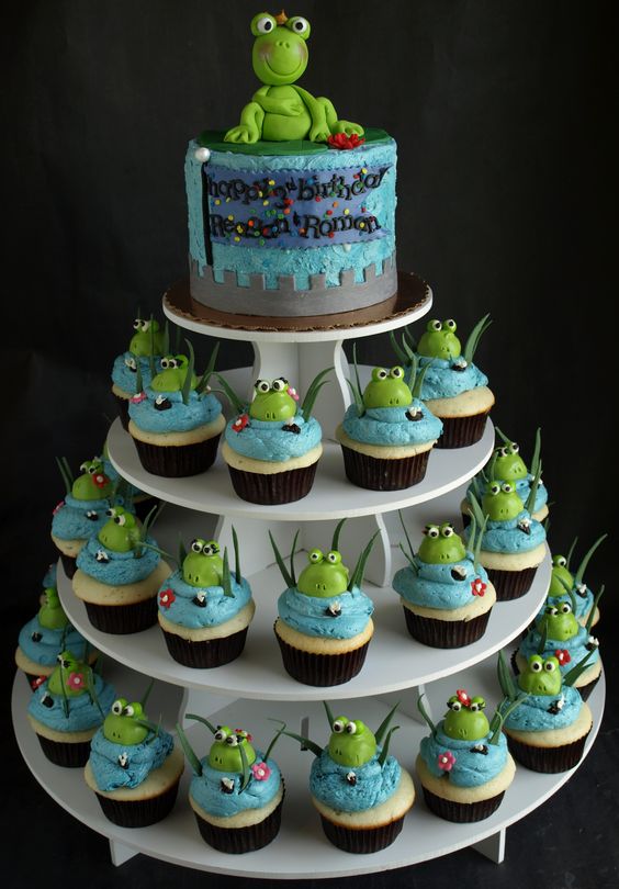 Boy Birthday Cupcake Cake Ideas