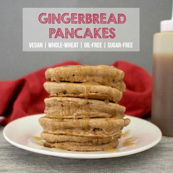 Boy Gingerbread Pancakes