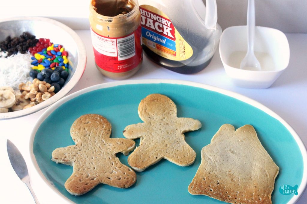 Boy Gingerbread Pancakes