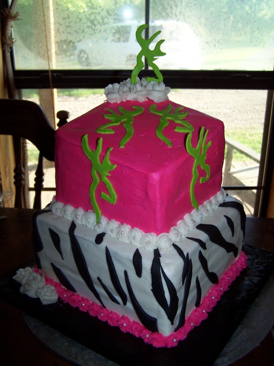 Browning Deer Birthday Cakes for Girls