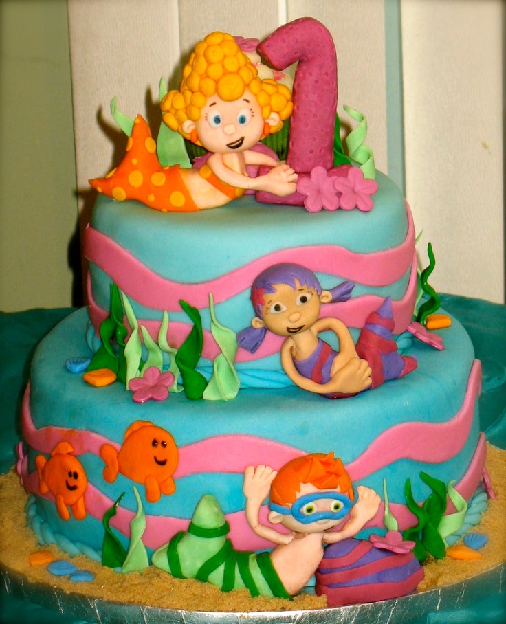 Bubble Guppies Birthday Cake Girl