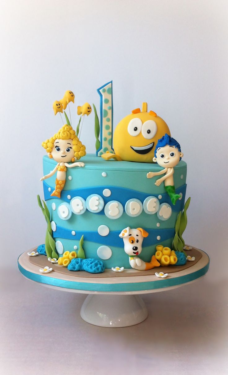 Bubble Guppies Birthday Cake Ideas