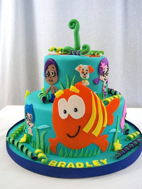 Bubble Guppies Birthday Cake Walmart