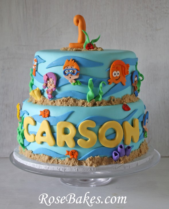 Bubble Guppies Birthday Cake