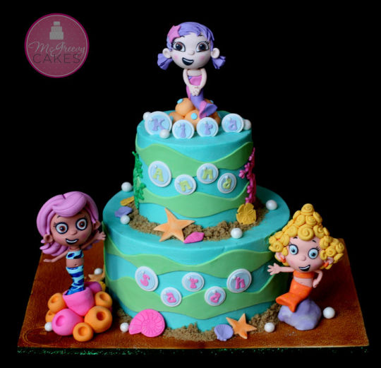 Bubble Guppies Birthday Cake