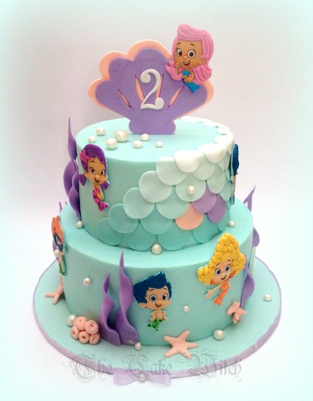 Bubble Guppies Birthday Cake