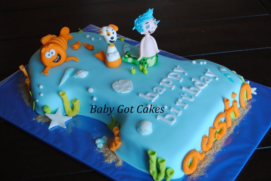 Bubble Guppies Cake Idea