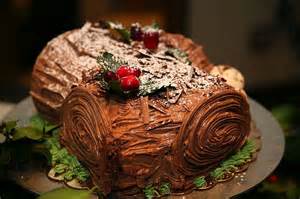 Buche De Noel Cake Log