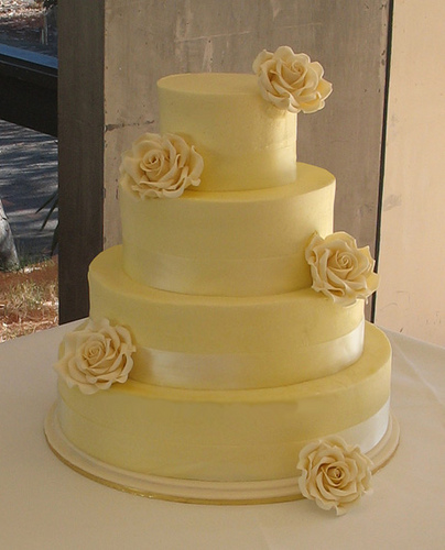 Buttercream Wedding Cake