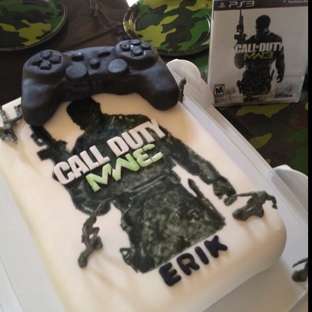 Call Duty Cakes