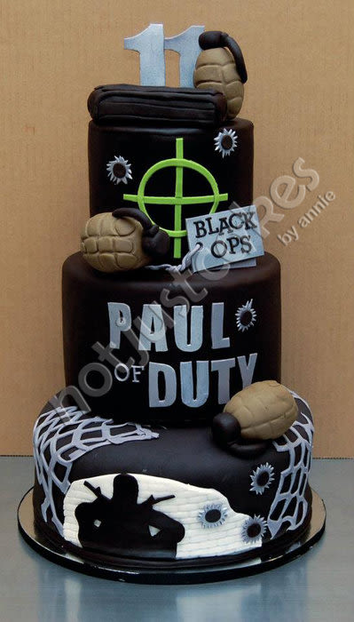 Call of Duty Birthday Cake Ideas