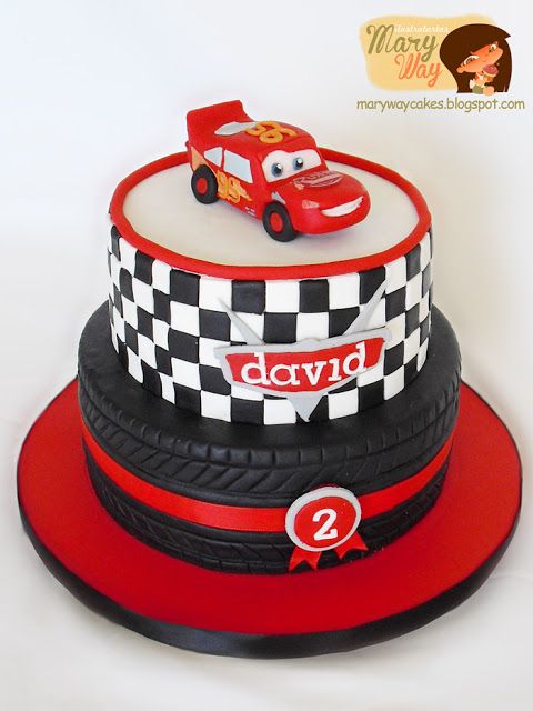 Cars Tire Cake