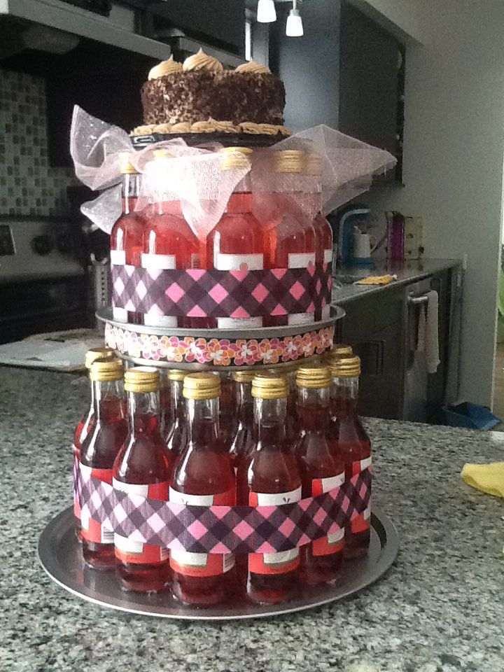 11 Photos of Birthday Cakes Made From Wine Bottles