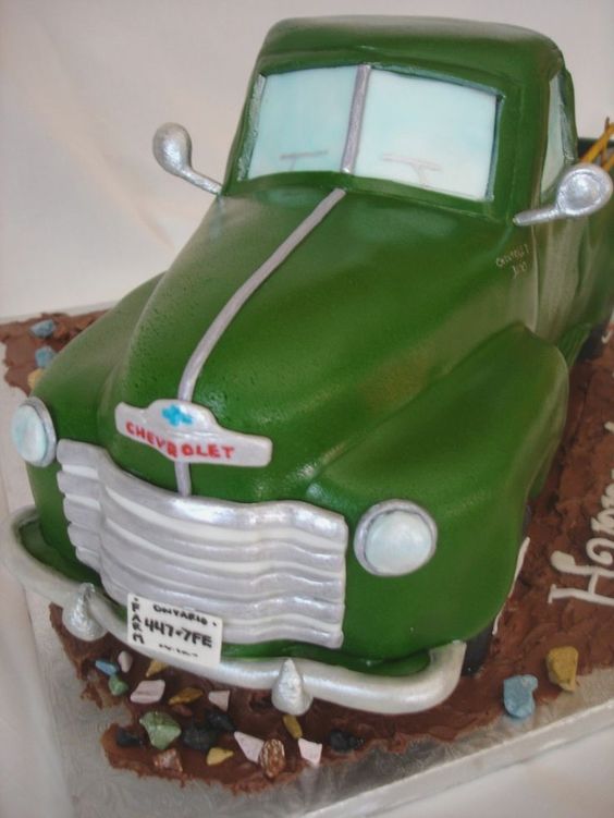 Chevy Truck Birthday Cake