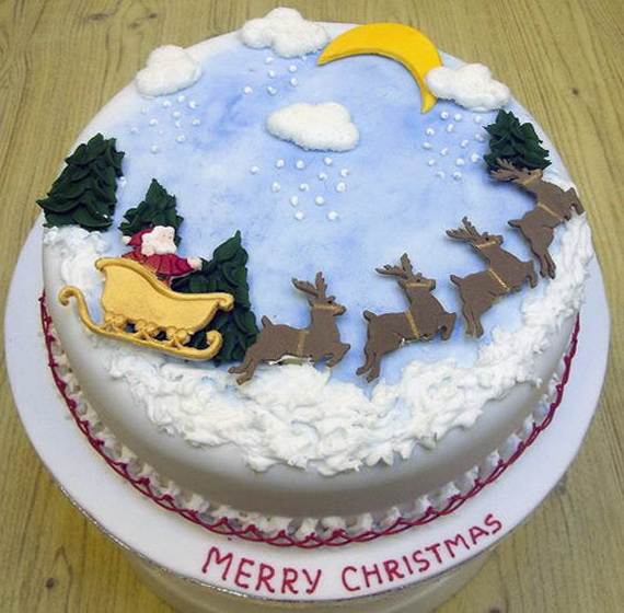 Christmas Cake Decorating Ideas