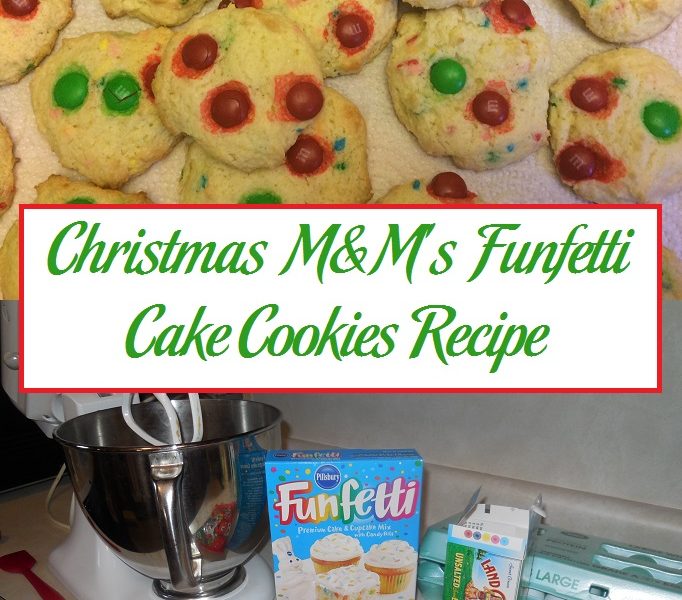 Christmas Funfetti Cake Mix