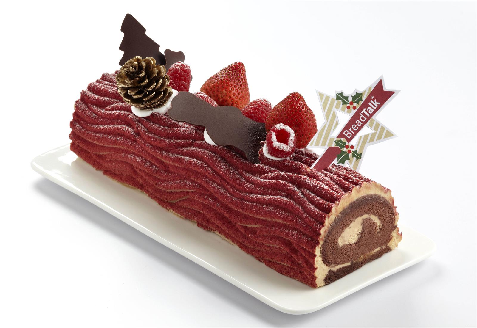 Christmas Log Cake