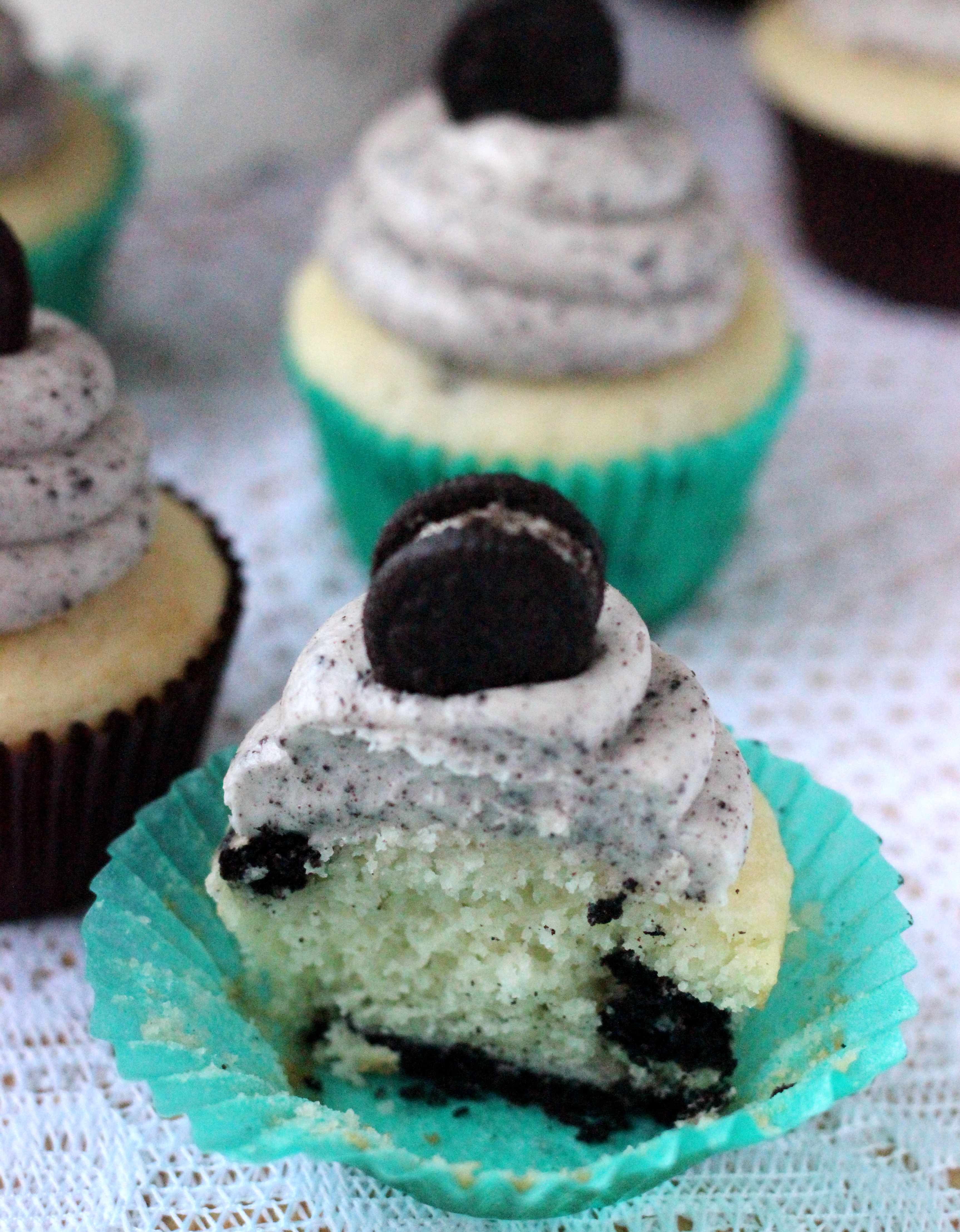 Cookies and Cream Cupcakes Recipe