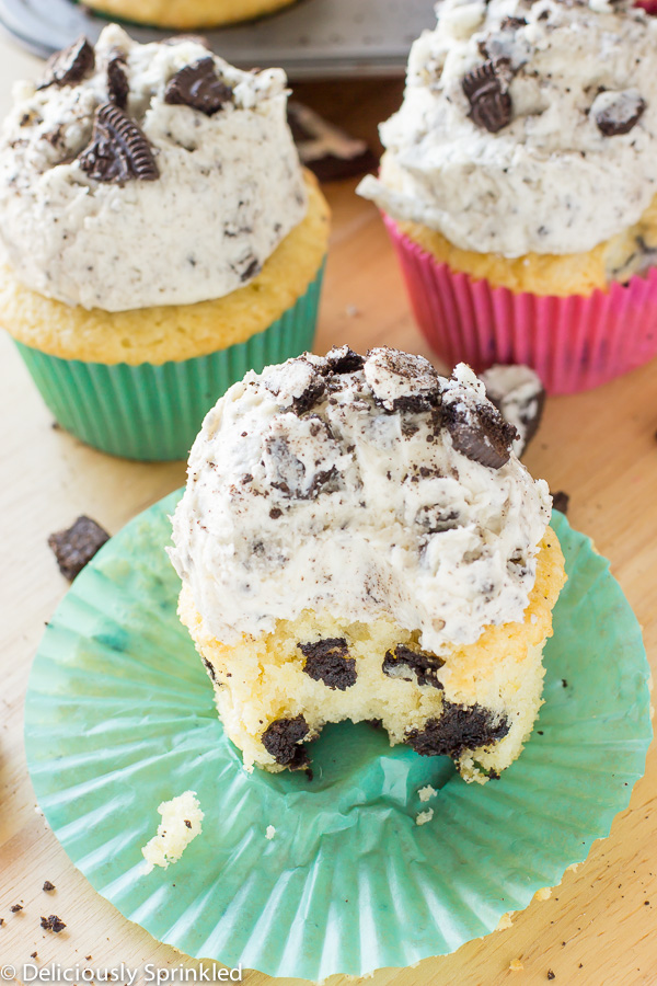 Cookies and Cream Cupcakes