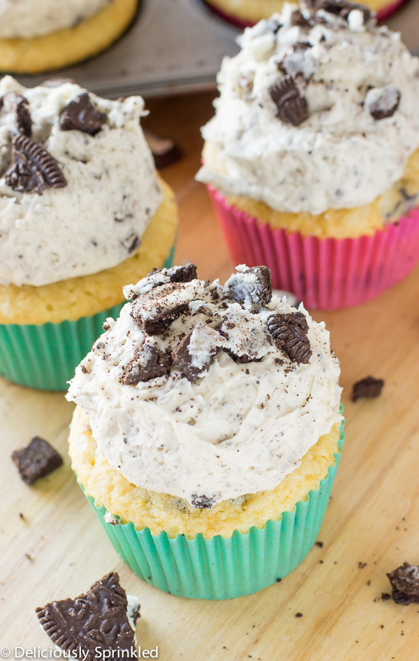 Cookies and Cream Cupcakes