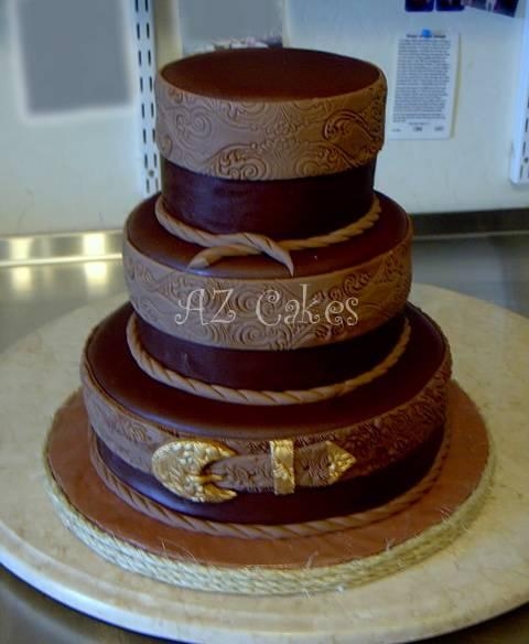 Country Western Wedding Cakes