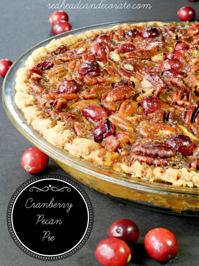 Cranberry Pecan Pie Recipe