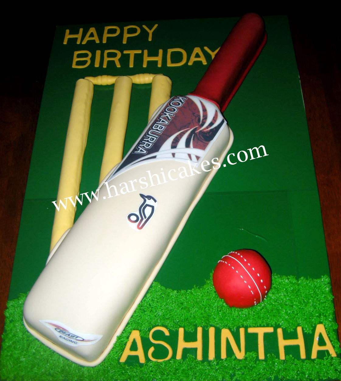 Cricket Birthday Cake