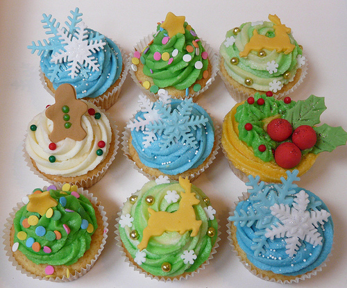 Cupcake Christmas Ideas..cute