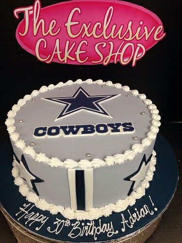 Dallas Cowboys Birthday Cake