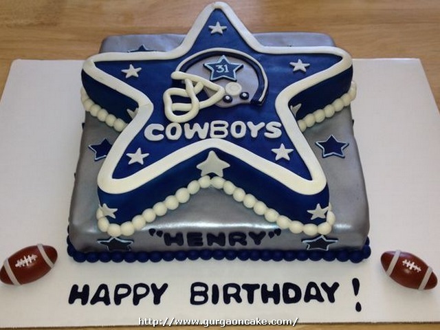 Dallas Cowboys Birthday Cake