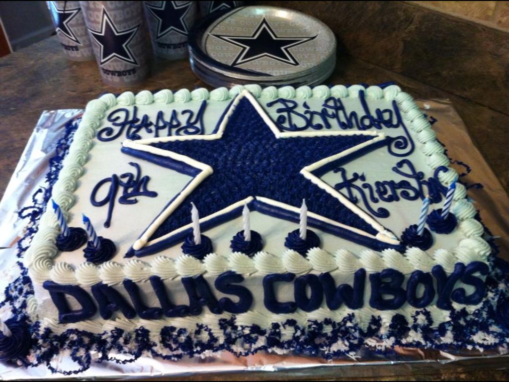 12 Photos of Dallas Cowboy Happy Birthday With No Names On It Cakes