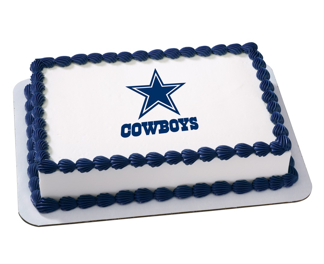 Dallas Cowboys Happy Birthday Cake