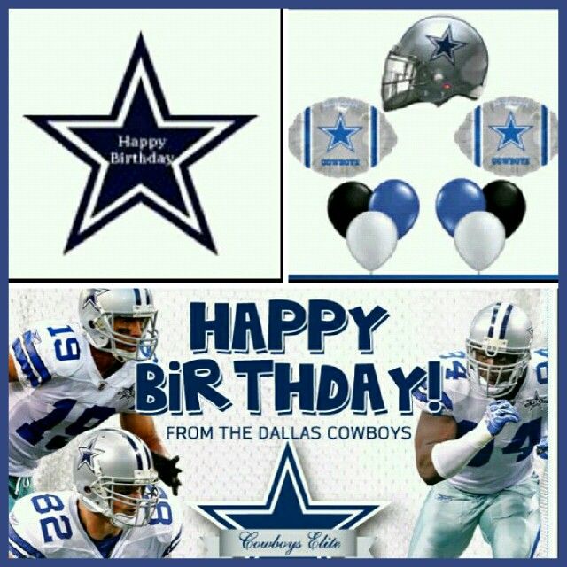 Dallas Cowboys Happy Birthday